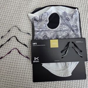 Burton Anon MFI Magnetic Facemask Balaclava - White/Black